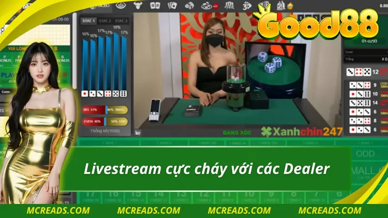 Cực cháy cùng với các Dealer tại DG Trực Tuyến