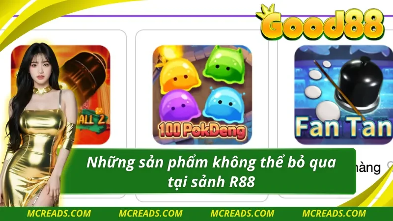 Siêu phẩm cá cược không thể bỏ qua từ R88 Game Bài 3D