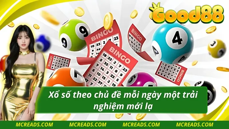 TCG xổ số có nhiều chủ đề mới lạ diễn ra mỗi ngày 