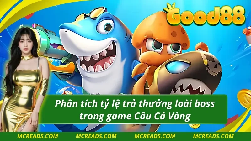 Tỷ lệ thưởng hấp dẫn có trong game TP câu cá vàng