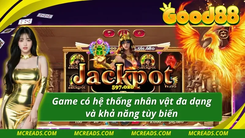 Nhân vật game Nổ Hũ TP rất đa dạng 