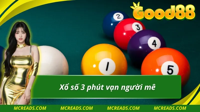 Xổ số 3 phút vạn người mê tại VR xổ số